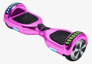 Pink Chrome X6 Bluetooth Hoverboard - Chrome Pink Hoverboard Bluetooth