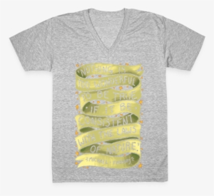 Nothing Is Too Wonderful To Be True V-neck Tee - T-shirt