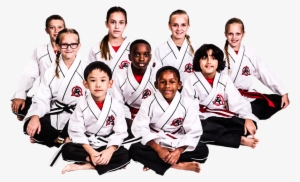 Tiger Rock Martial Arts Kids Sitting - Karate