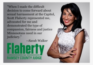 Supporters & Testimonials Scott Michael Flaherty For - Judge