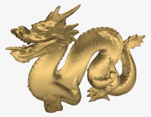 Blue Flying Dragon Png - Gold Japanese Dragon Png