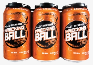 No-li Brewhouse Releases New Wrecking Ball Imperial - No Li Brewery Cans