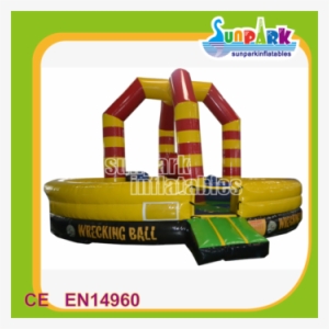 Human Demolition Wrecking Ball Inflatable Hitting Ball - Wrecking Ball Inflatable
