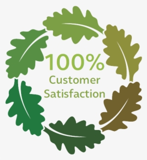Customer Satisfaction - Oak Leaf Logo