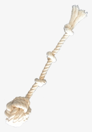 3 Knot Wrecking Ball Rope Toy - Necklace