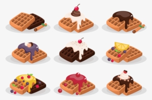 Waffles Clipart Waffle Bar - Waffles Png Vector