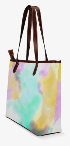 Watercolor Abstraction 06 Shoulder Tote Bag - Tote Bag