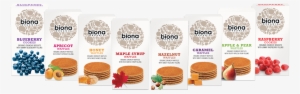 Biscuits & Waffles - Biona Maple Syrup Waffles No Added Sugar, Organic 175g