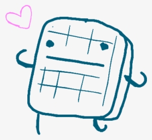 Waffle's Cubing Thingy - Drawing Of A Waffle