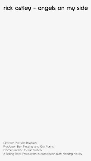 Rick Astley Angels On My Side - Hotpoint Aquarius Fdeb 31010 G