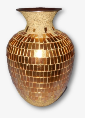 Mosaic Flower Vase As-1153 - Earthenware