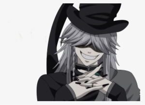 Image Freeuse Undertaker Drawing Long Hair - Anime Black Butler Undertaker