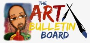 The Art Bulletin Board Logo - Poster