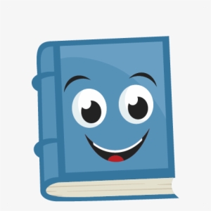 Happy Book Svg Scrapbook Cut File Cute Clipart Files - Cute Book Clipart Png