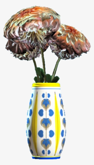 New Floral Rounded Vase - Fallout 4 Vase