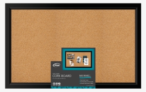 Home/cork/non-magnetic - Board Dudes Wood Framed Cork Board - Quantity