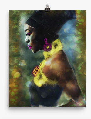 Pretty Black Girl - Painting
