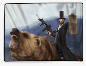 Abe Lincoln - The Emancipator - Blanket - Happy 4th Of July Lincoln