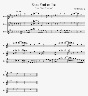 Yuri On Ice Sheet Music Composed By Arr - Composer