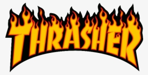 Thrasher Flame Logo - Thrasher Logo Transparent
