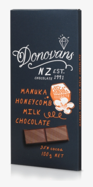 Manuka Honeycomb Milk Chocolate By Donovans Chocolates - Donovans Chocolate