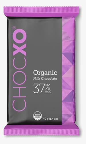 Organic 37% Milk Chocolate Bar