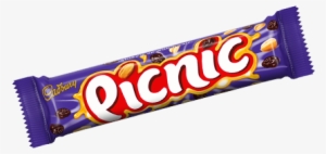 A Nobbly Creation Of Crispy Wafer, Chewy Caramel, Crunchy - Cadbury Picnic 48g (36 Bars)