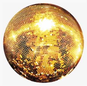 Disco Vector Gold - Gold Disco Ball Png