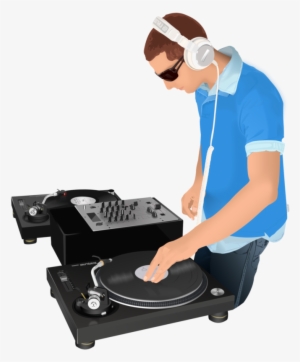 Disc Jockey Dj Mixer Music - Dj Vector Png Png
