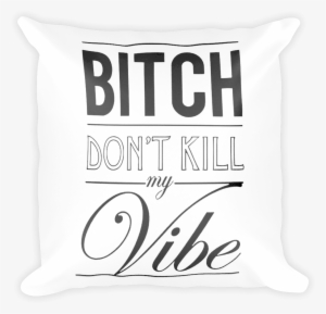 Bitch Vibeblk Mockup Back