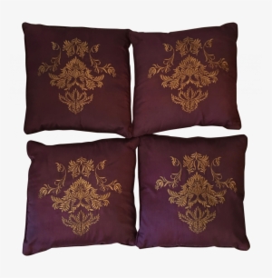 Gold Accent Pillows Inspirational Purple Gold Accent - Throw Pillow