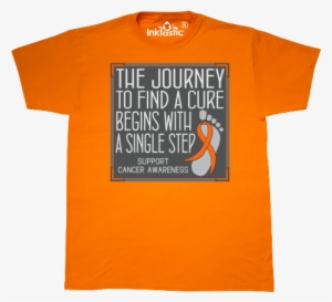 Leukemia Walk Journey To A Cure T-shirt - Active Shirt