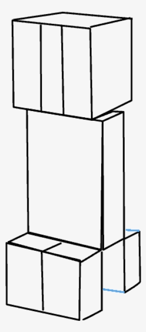 How To Draw Minecraft Creeper - Parallel
