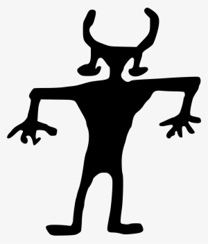 This Free Icons Png Design Of Rock Art Person