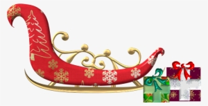 Download Png Image Report - Сани Деда Мороза Png