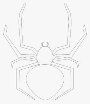 Black Widow Spider Coloring Pages 3 - Insect