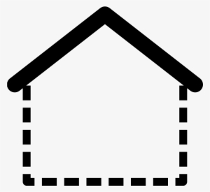 This Shape's Bottom And Sides Are Dotted Lines That