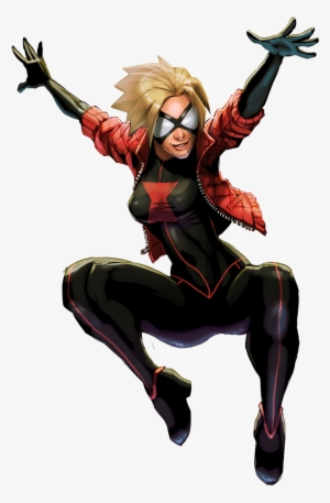 Jessica Drew As Ultimate Black Widow - Black Widow Spider Marvel