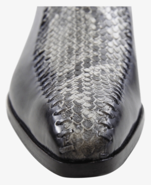 Ankle Boots Ricky 12 London Fog Snake Black White Aztek - Slip-on Shoe