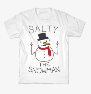 Salty The Snowman Kids T-shirt - Light Of The World T Shirt