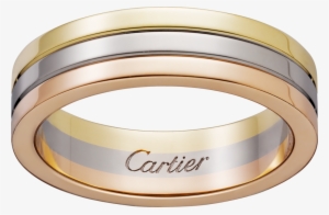 Trinity Wedding Ringwhite Gold, Yellow Gold, Pink Gold - Oro Rosa Y Oro Amarillo