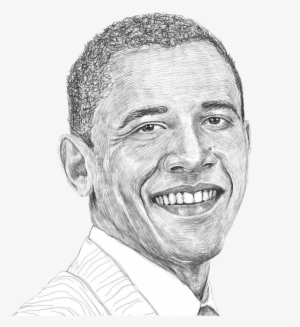 Barack Obama United States Painting Drawing Sketch - Ex Presidente De Los Estados Unidos Barack Obama