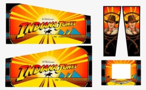 Indiana Jones Cabinet Decals - Graphic Design