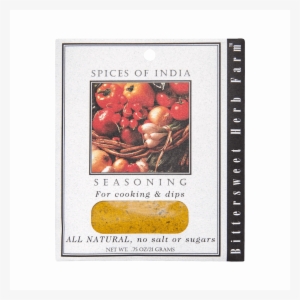 Spices Of India Seasoning Packet - Bittersweet Herb Farm Zesty Garlic Dip Mix