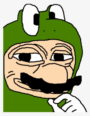 Banner Royalty Free Download Mario In A Suit Png Know - Pepe The Frog