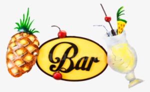 Bar Sign "piña Colada" - Illustration
