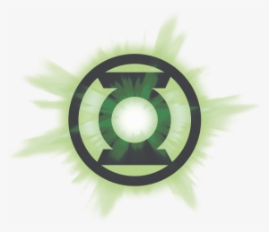 Green Lantern Green Glow Men's Long Sleeve T-shirt - Green Lantern Car Logo