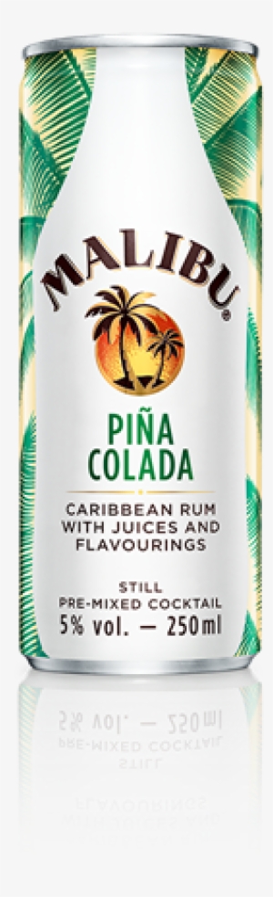 Malibu Pina Colada Cans