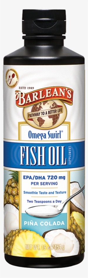 Barlean's - Omega Swirl Omega-3 Fish Oil Pina Colada