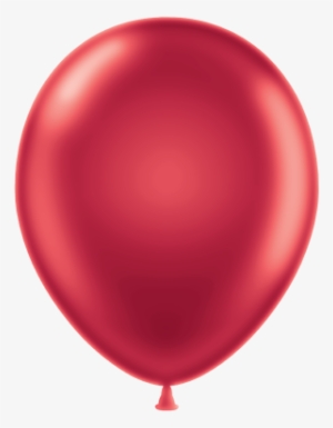 Pearl Red Balloons - Red Metallic Balloon